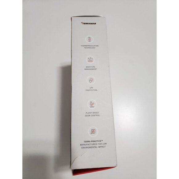 Terramar Below Zero Scoop-Neck Long-Sleeve Base-Layer Shirt - Movement Camo -‎ M - Picture 6 of 7